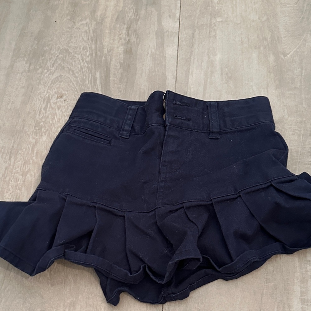 Polo Ralph Lauren Dark Blue Ruffle Shorts